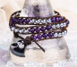 Preview: Magnet - Wickelarmband, Amethyst