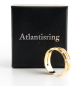 Preview: Atlantisring (Herrengröße) vergoldetoffen, 925 Sterling Silber