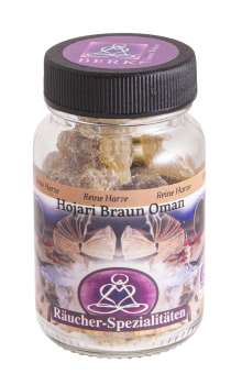 Brauner Hojari Oman - Reine Harze 60ml Glas