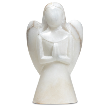 Statuette ange stéatite couleur naturelle - 12,5 cm - Kopie
