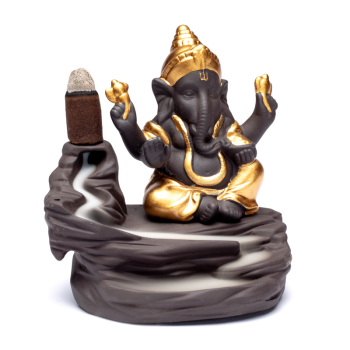 Rückfluss Weihrauchbrenner Ganesha