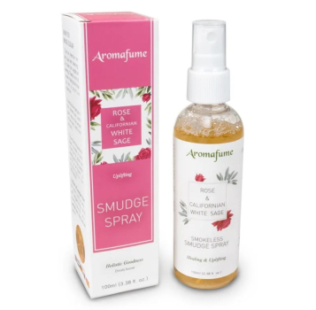 Aromafume Smudspray Sauge Blanche & Rose