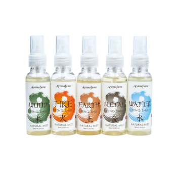 Lot de 5 sprays désodorisants Feng Shui Aromafume