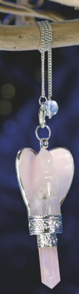 Pendule Ange Rose Quartz