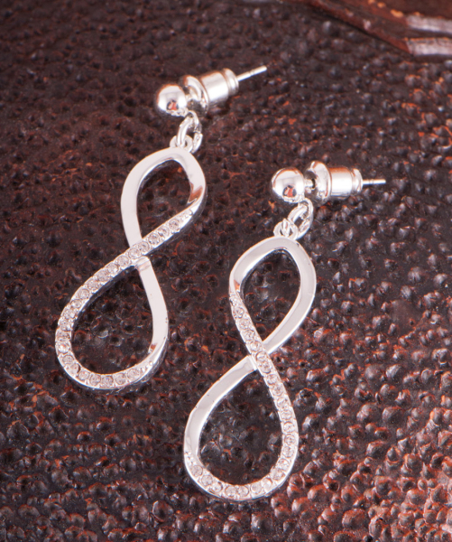 Boucles d'oreilles Lemniscate