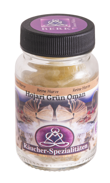 Green Hojari Oman - Verre Pure Résines 60ml