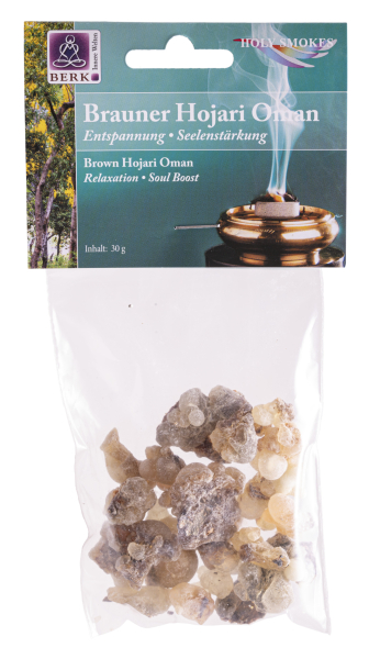 Brown Hojari Oman - encens en sachets sachets de 30 g