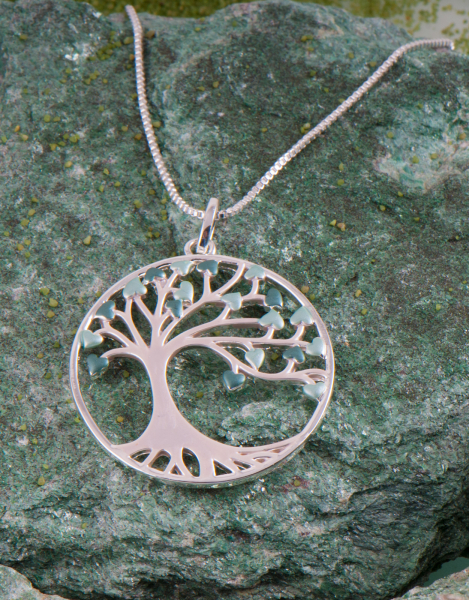 Pendentif Yggdrasil avec chaîne de 50 cm - Kopie