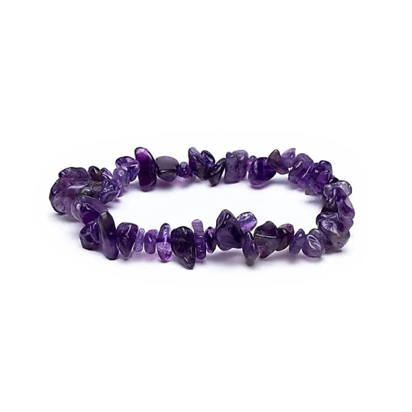 Armband Amethyst Splitter elastisch