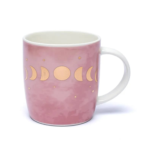 Teetasse mit Sieb Mondphasen