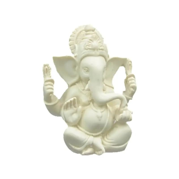 Ganesh Bild weiss