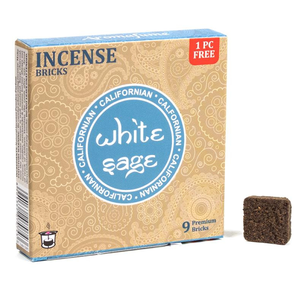 Aromafume Weihrauchblöcke White Sage 40g