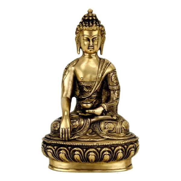 Bouddha Shakyamuni en laiton