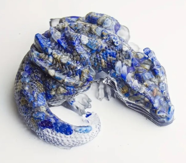 Dragon Lapis-lazuli  !!! SEULEMENT 2 PIÈCES !!!